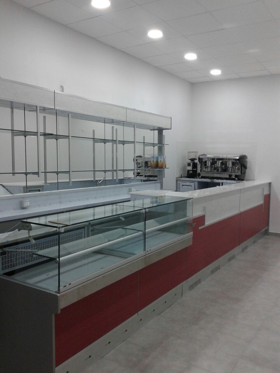 Arredo bar Succ. Liceo M. Pagano